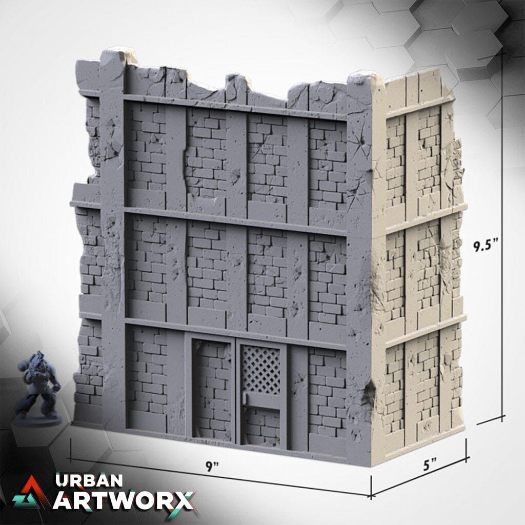 Txarli Factory - City Ruins WTC Txarli Factory Large Ruin 3 (WTC)