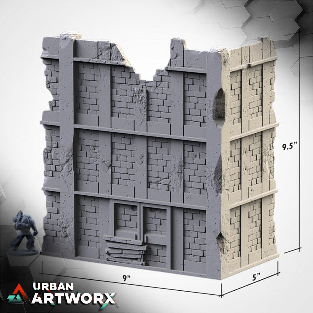 Txarli Factory - City Ruins WTC Txarli Factory Large Ruin 4 (WTC)