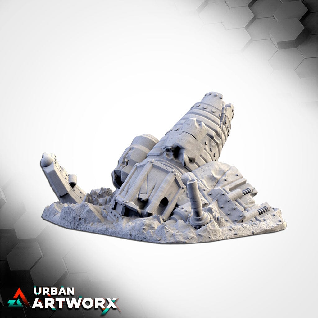 Txarli Factory - Crashed Orc Planes Txarli Factory Crashed Orc Plane 5