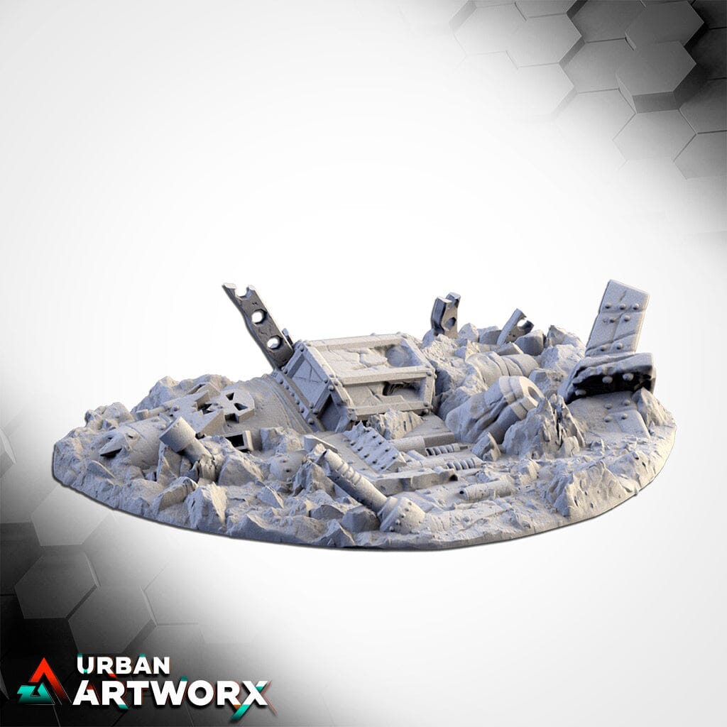 Txarli Factory - Crashed Orc Planes Txarli Factory Crashed Orc Plane 6