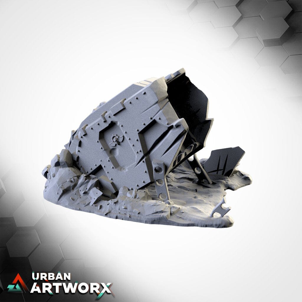 Txarli Factory - Crashed Vehicles Txarli Factory Scrap 1