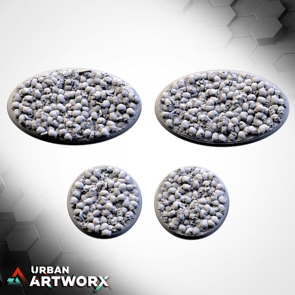 Txarli Factory - Death Skulls Bases Txarli Factory Round 50mm (3)