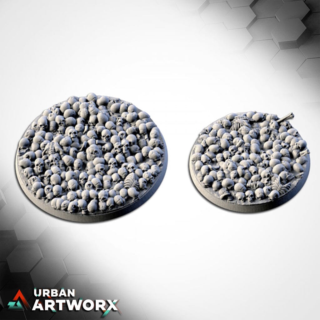 Txarli Factory - Death Skulls Bases Txarli Factory Round 60mm (2)