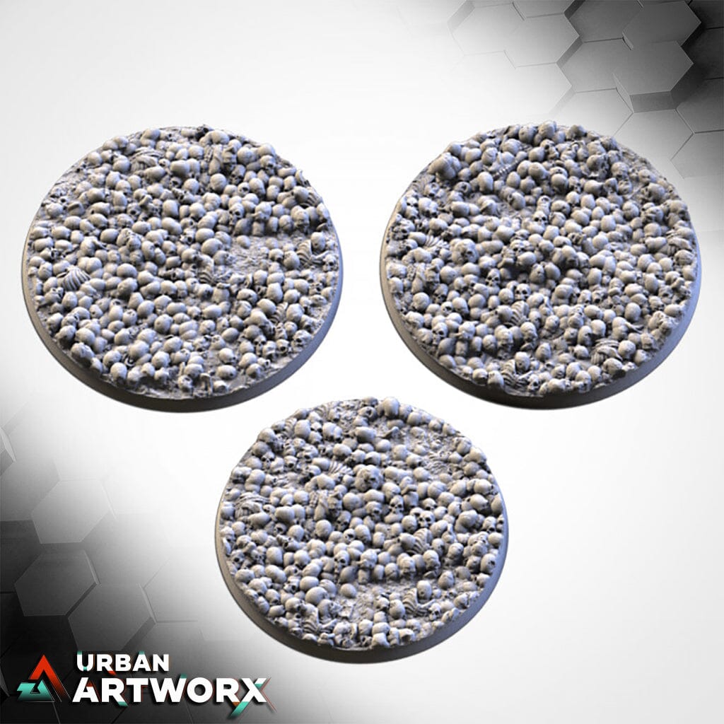 Txarli Factory - Death Skulls Bases Txarli Factory Round 90mm