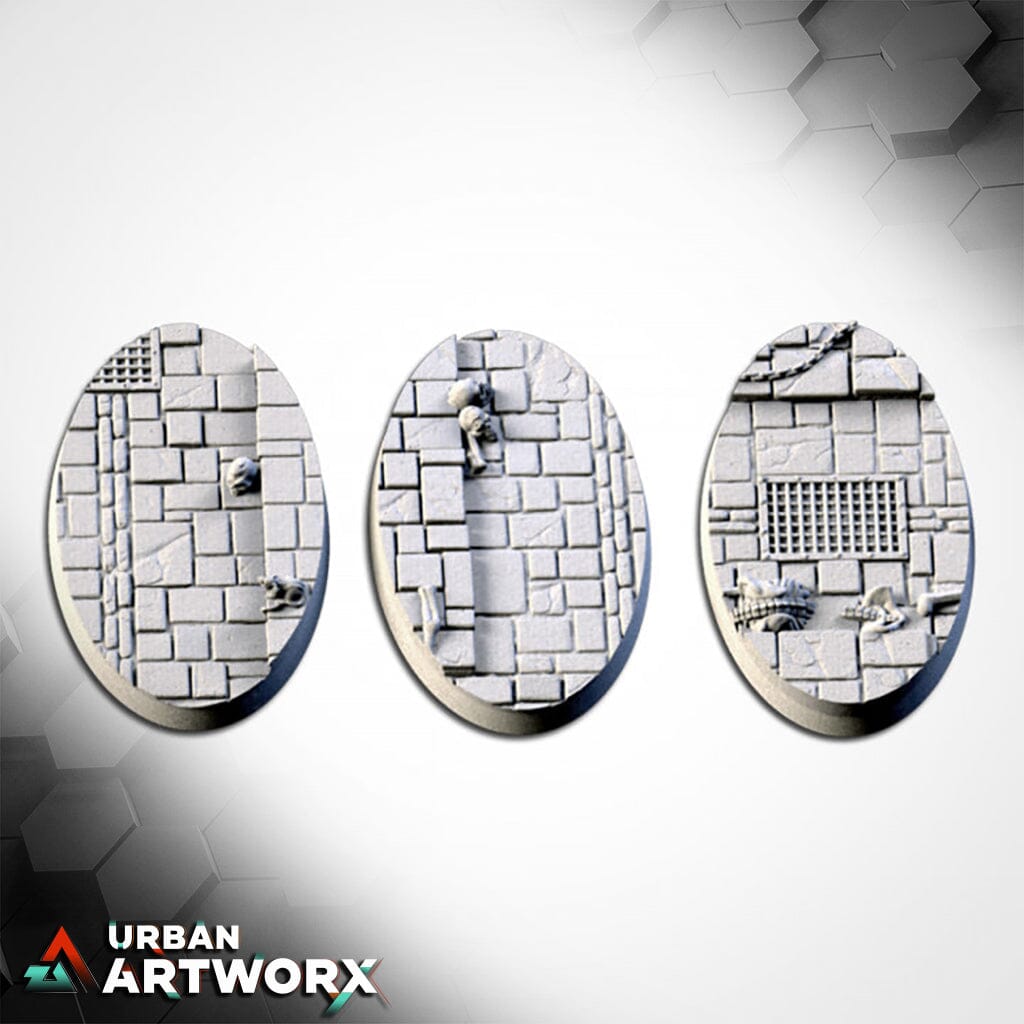 Txarli Factory - Dungeon Bases Txarli Factory Oval 75x42mm (2)