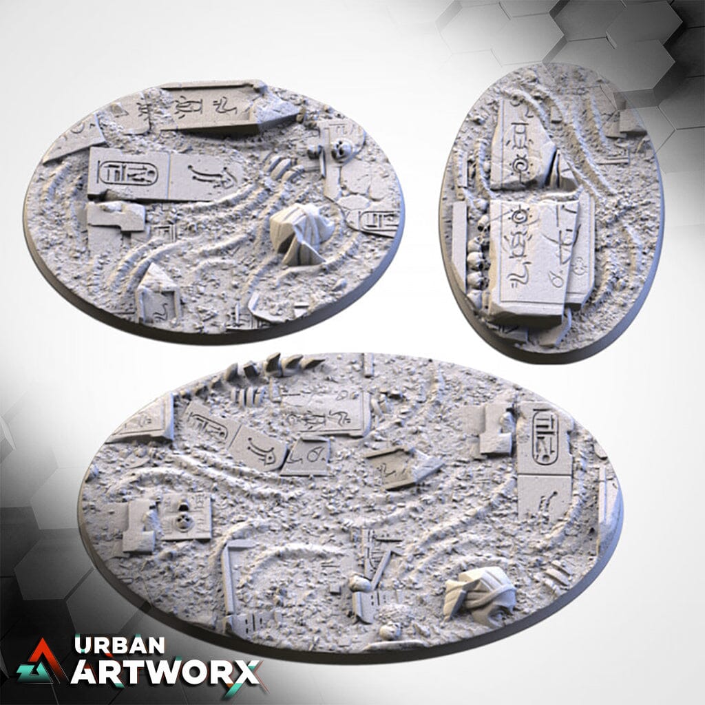 Txarli Factory - Egyptian Bases Txarli Factory Oval 105x70mm