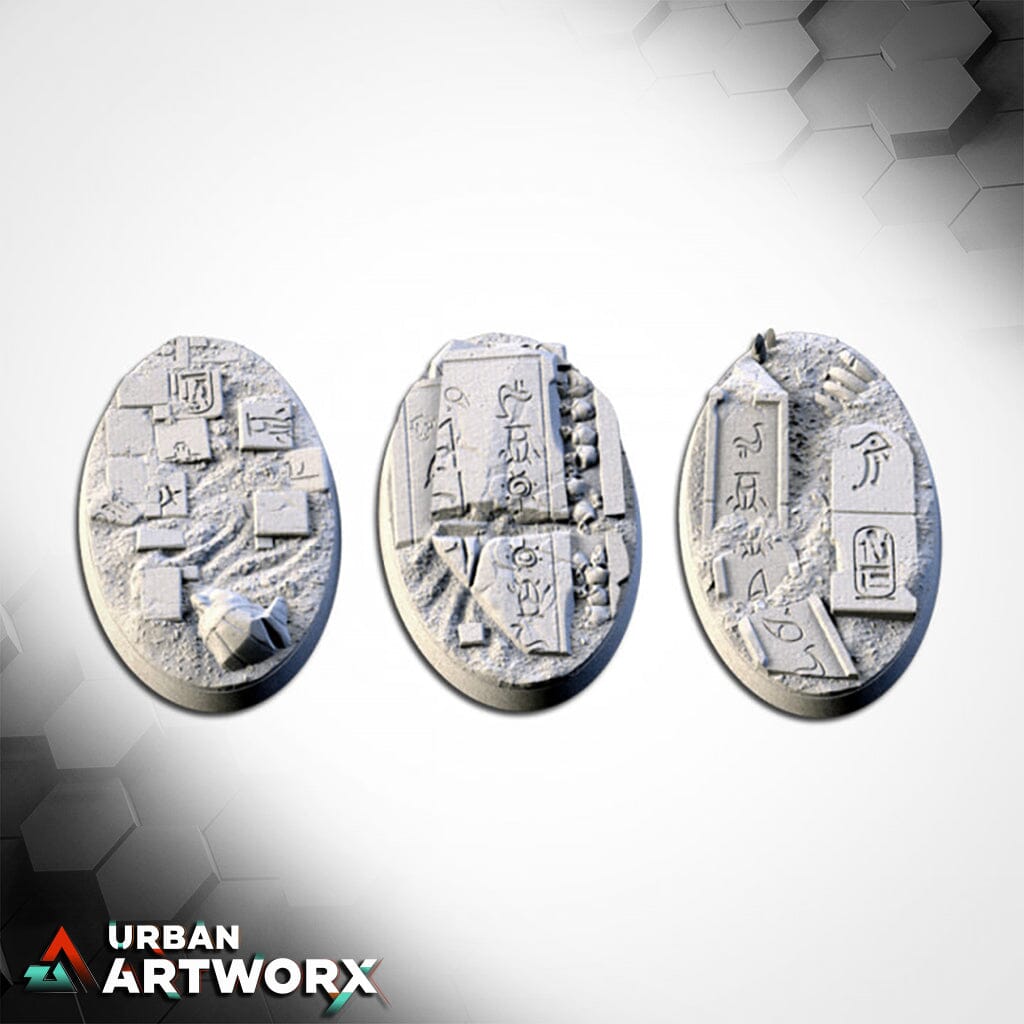 Txarli Factory - Egyptian Bases Txarli Factory Oval 75x42mm (2)