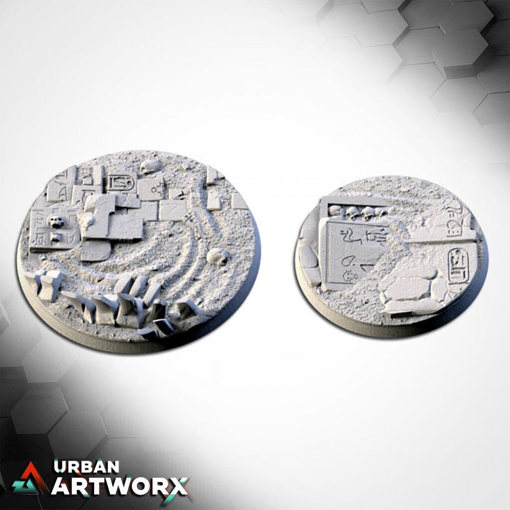 Txarli Factory - Egyptian Bases Txarli Factory Round 60mm (2)