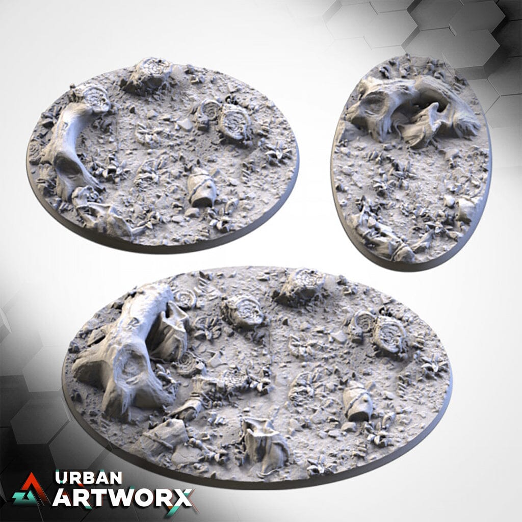 Txarli Factory - Forest Bases Txarli Factory Oval 105x70mm