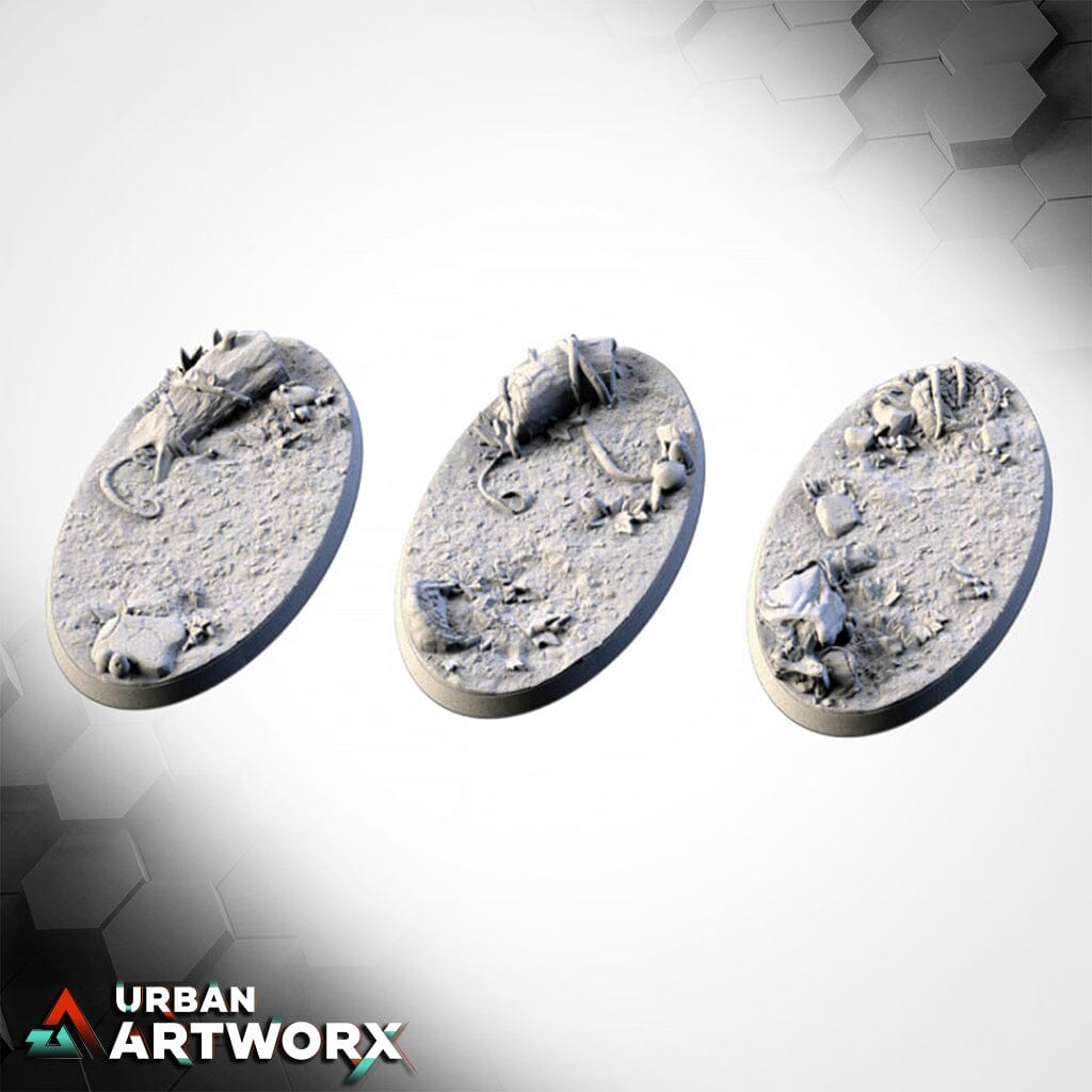 Txarli Factory - Forest Bases Txarli Factory Oval 75x42mm (2)