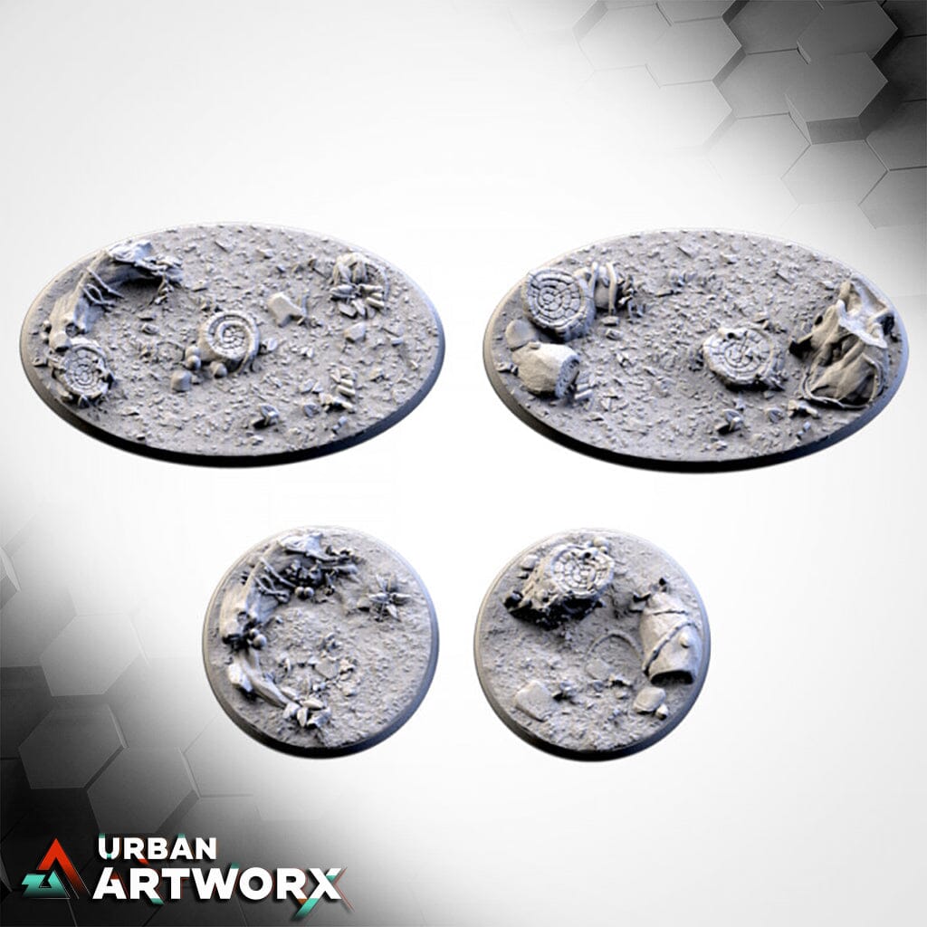 Txarli Factory - Forest Bases Txarli Factory Round 50mm (3)