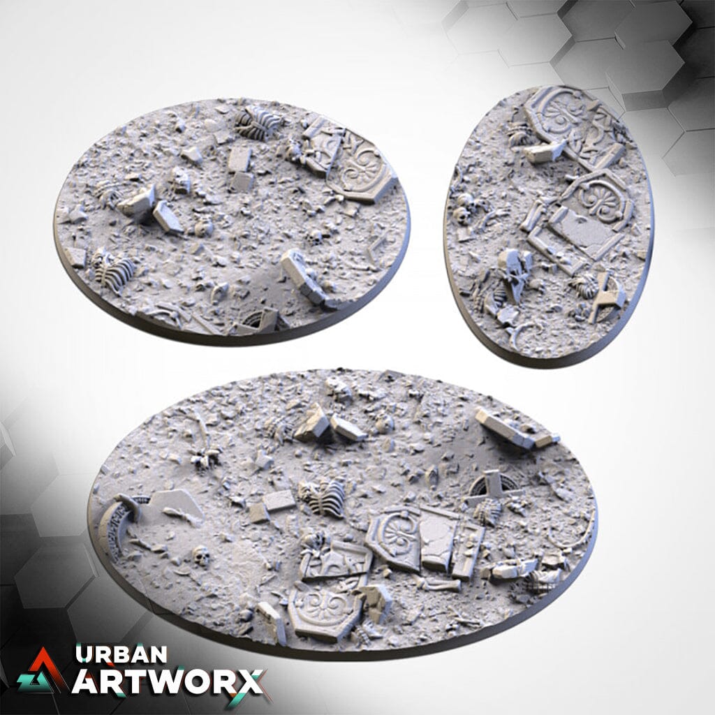 Txarli Factory - Graveyard Bases Txarli Factory Oval 105x70mm
