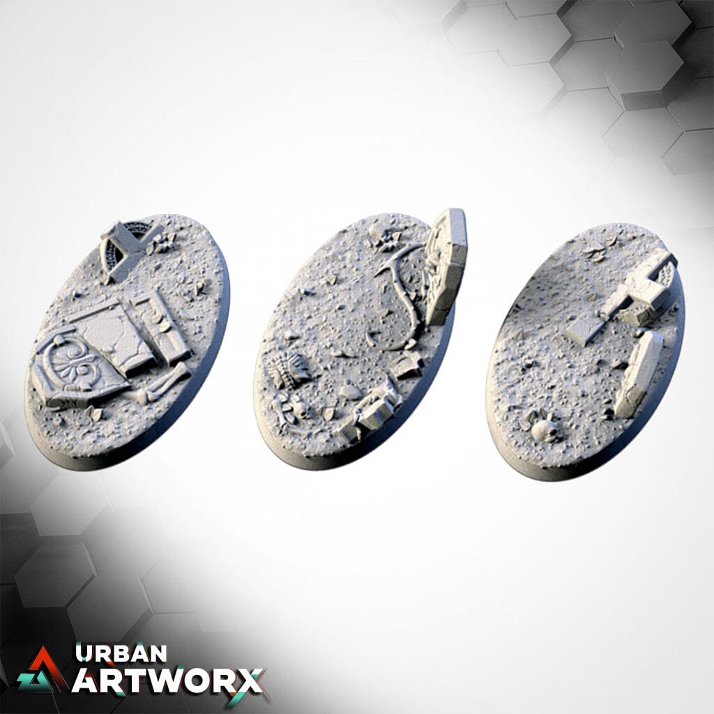 Txarli Factory - Graveyard Bases Txarli Factory Oval 75x42mm (2)