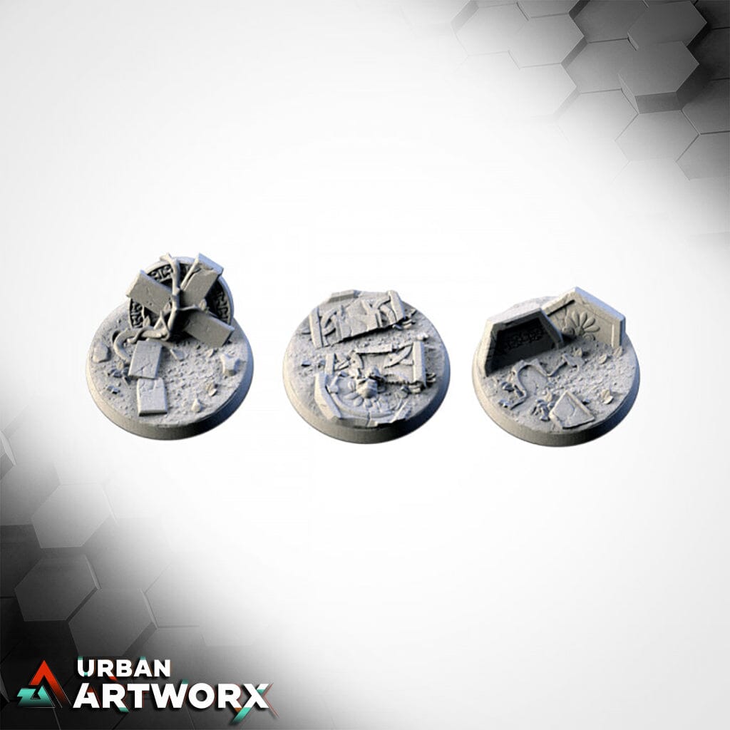 Txarli Factory - Graveyard Bases Txarli Factory Round 40mm (5)