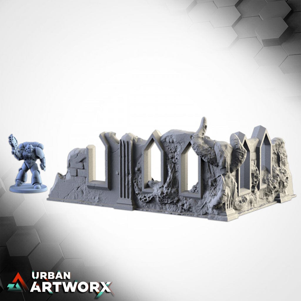 Txarli Factory - Infected Ruins Txarli Factory Medium Ruin Set (3)