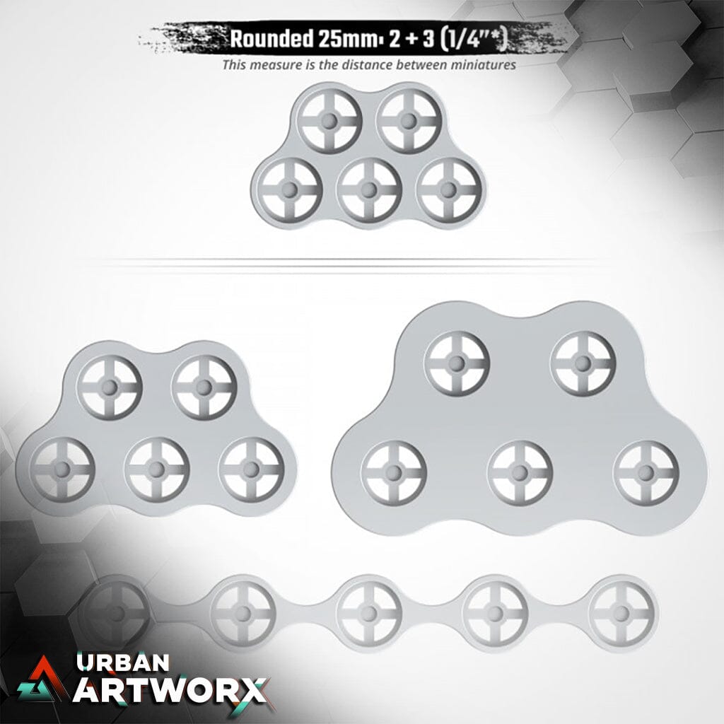 Txarli Factory - Movement Tray Round 25mm Txarli Factory