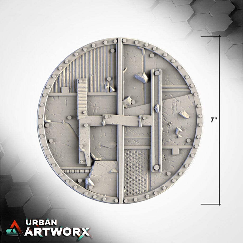 Txarli Factory - Post Apocalyptic Ruins Txarli Factory Circular Area 3 (WTC)