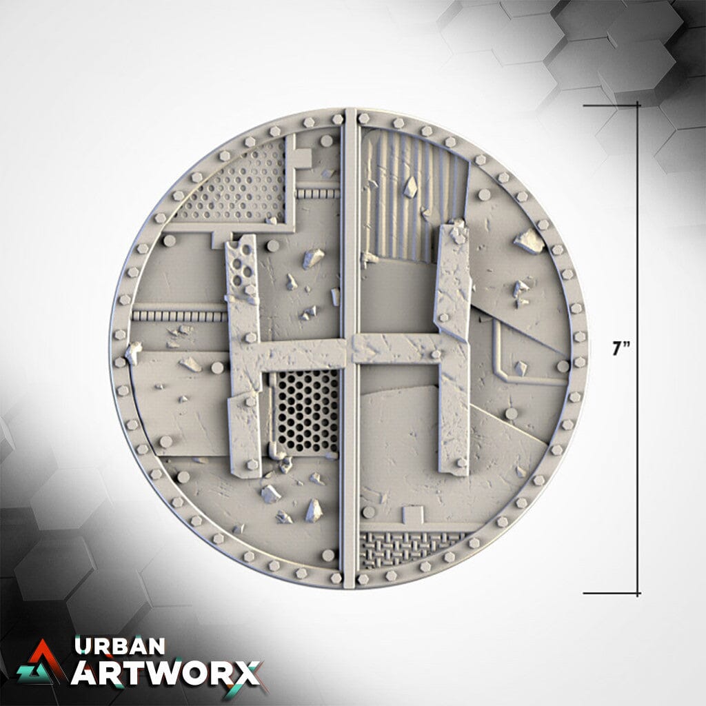 Txarli Factory - Post Apocalyptic Ruins Txarli Factory Circular Area 4 (WTC)