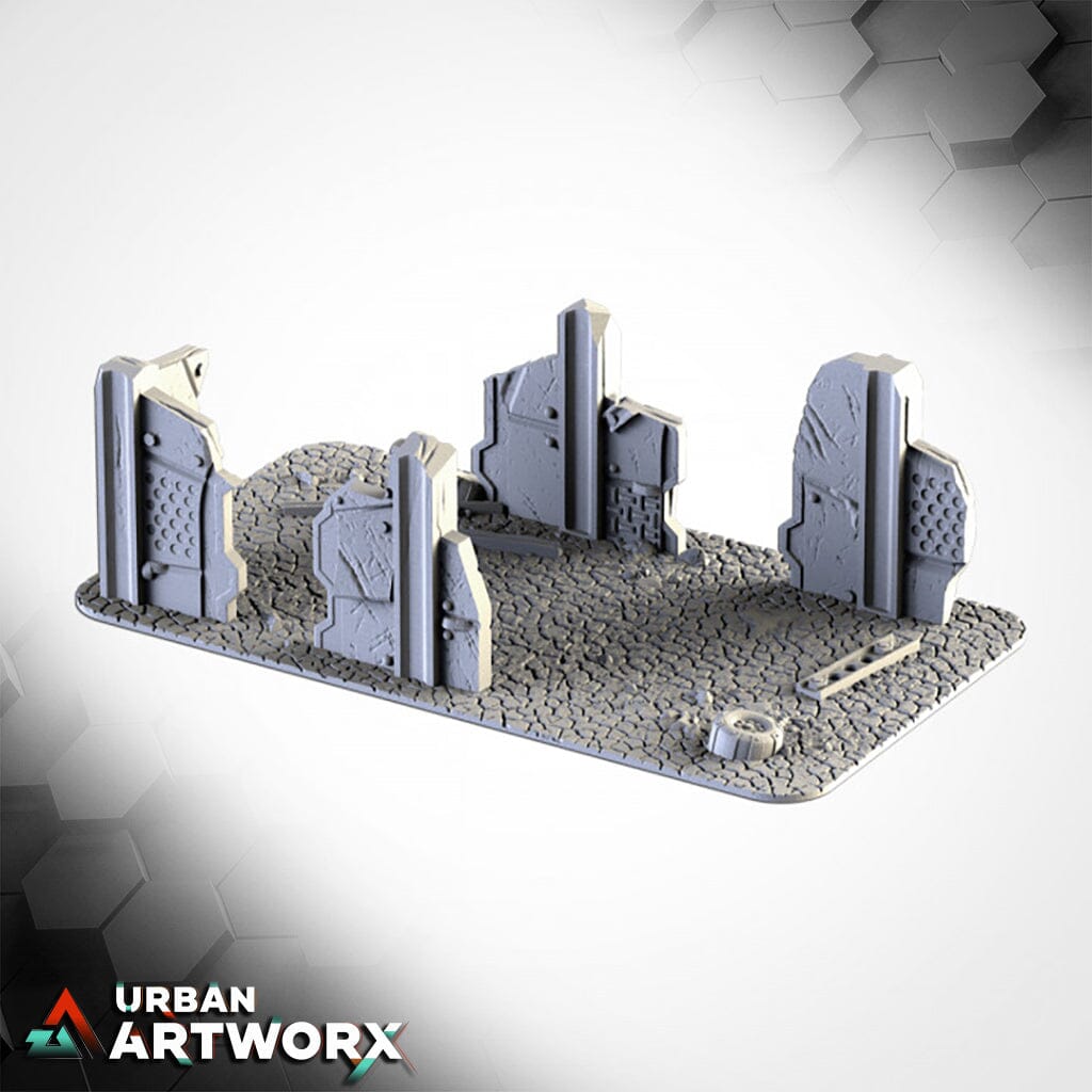 Txarli Factory - Post Apocalyptic Ruins Txarli Factory Ruined Area 1 (WTC)