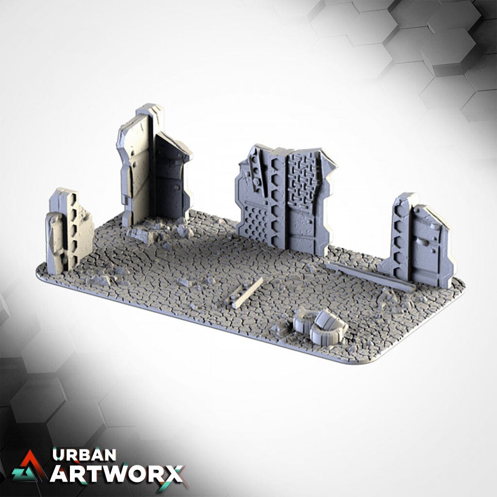 Txarli Factory - Post Apocalyptic Ruins Txarli Factory Ruined Area 2 (WTC)