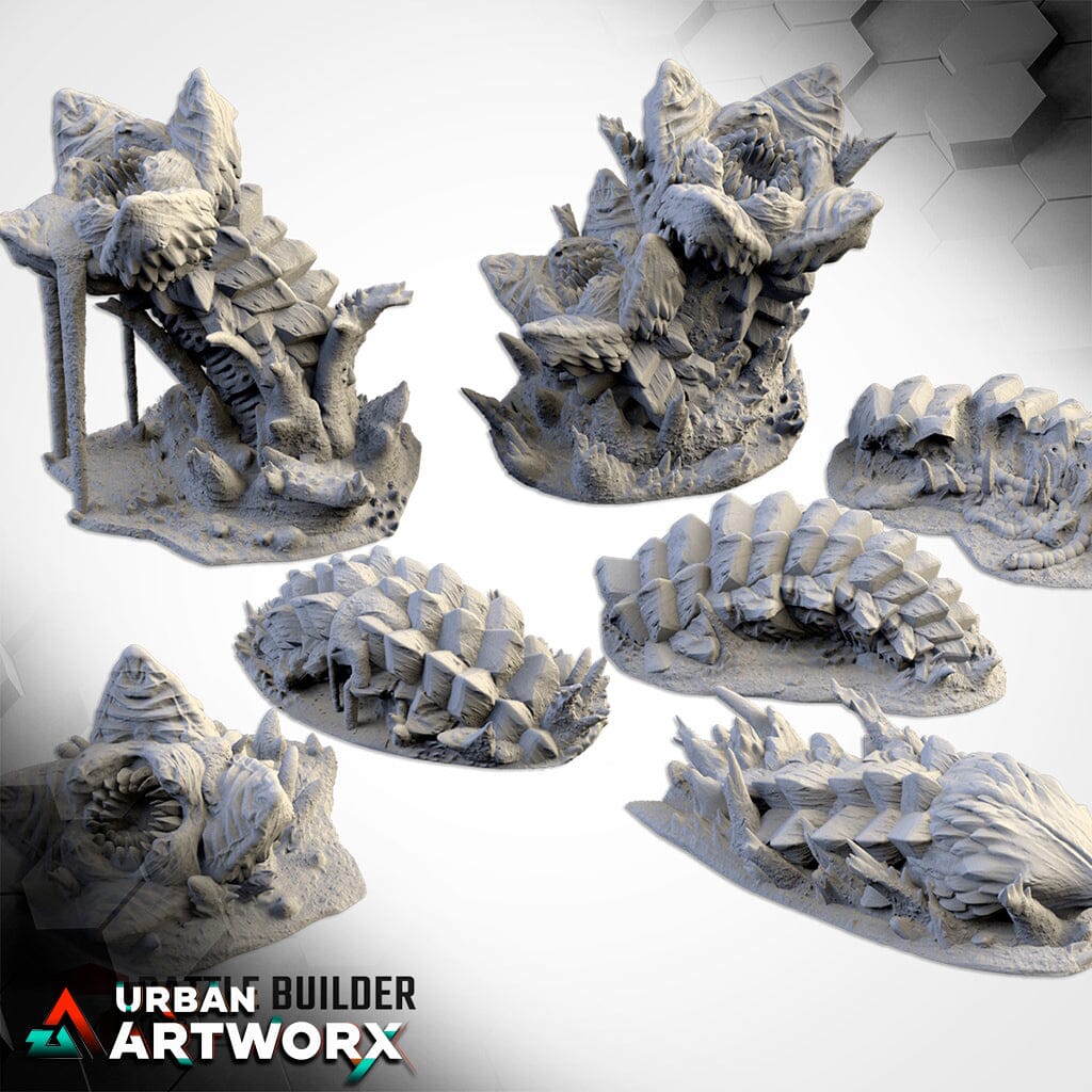 Txarli Factory - Sandworms Txarli Factory Sandworm Complete Set