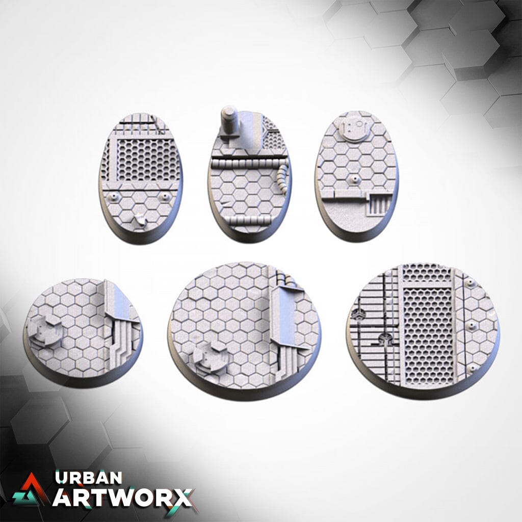 Txarli Factory - Sci Fi City Bases Txarli Factory Oval 60x35mm (3)