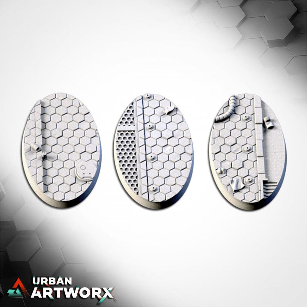 Txarli Factory - Sci Fi City Bases Txarli Factory Oval 75x42mm (2)