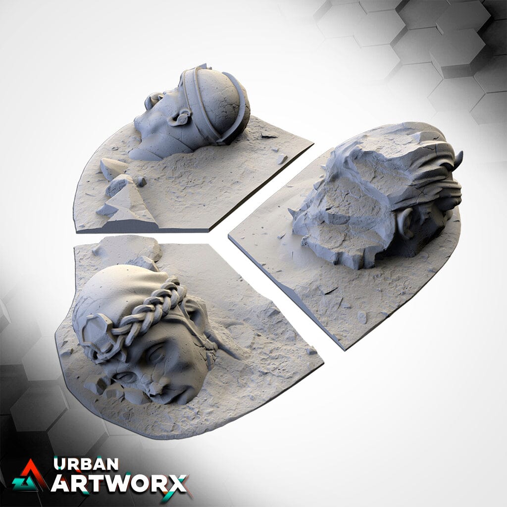 Txarli Factory - Statues Txarli Factory Statues Heads Big