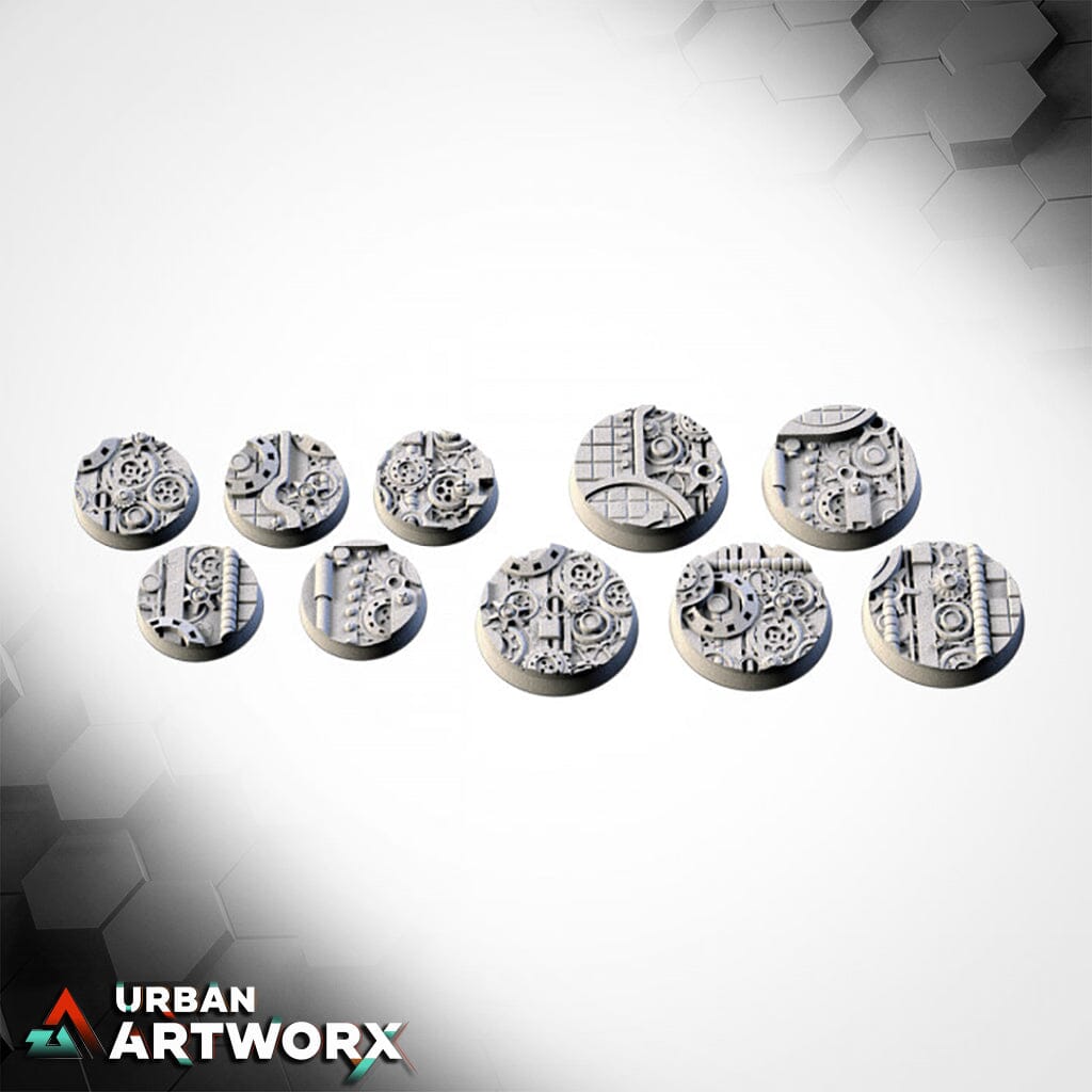 Txarli Factory - Steam Punk Bases Txarli Factory Round 25mm (10)