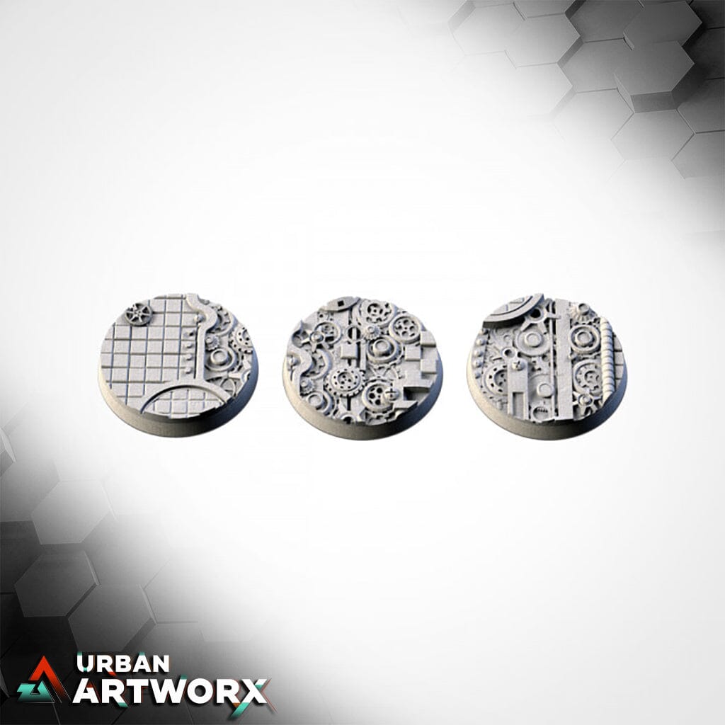 Txarli Factory - Steam Punk Bases Txarli Factory Round 40mm (5)