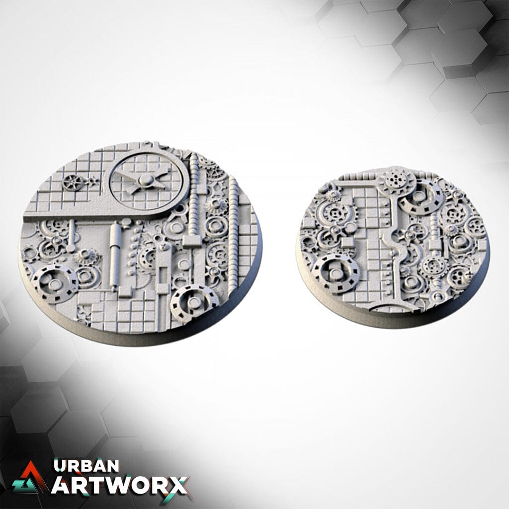 Txarli Factory - Steam Punk Bases Txarli Factory Round 60mm (2)