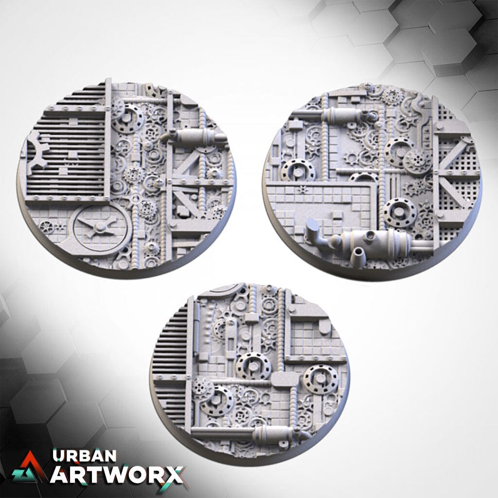 Txarli Factory - Steam Punk Bases Txarli Factory Round 90mm