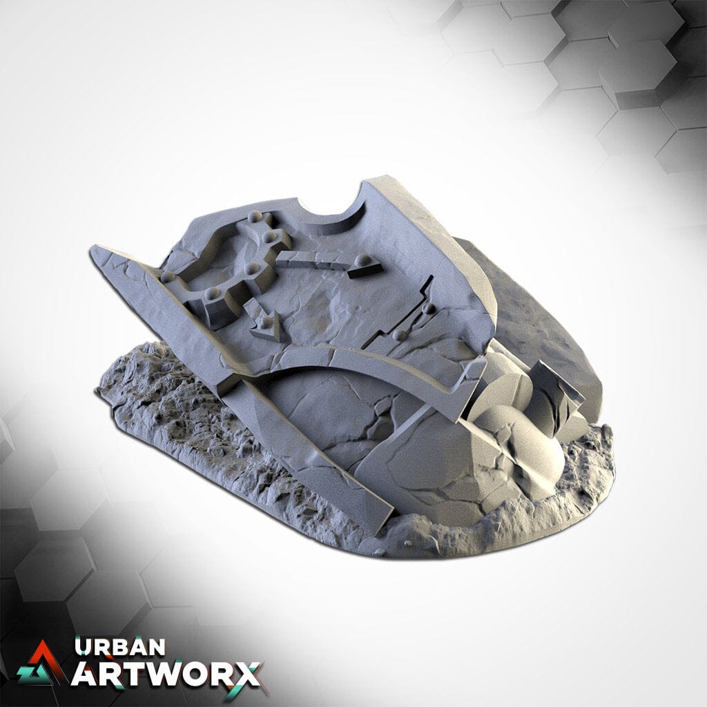 Txarli Factory - Titan Crashed Txarli Factory Titan Crashed Shoulder Pad