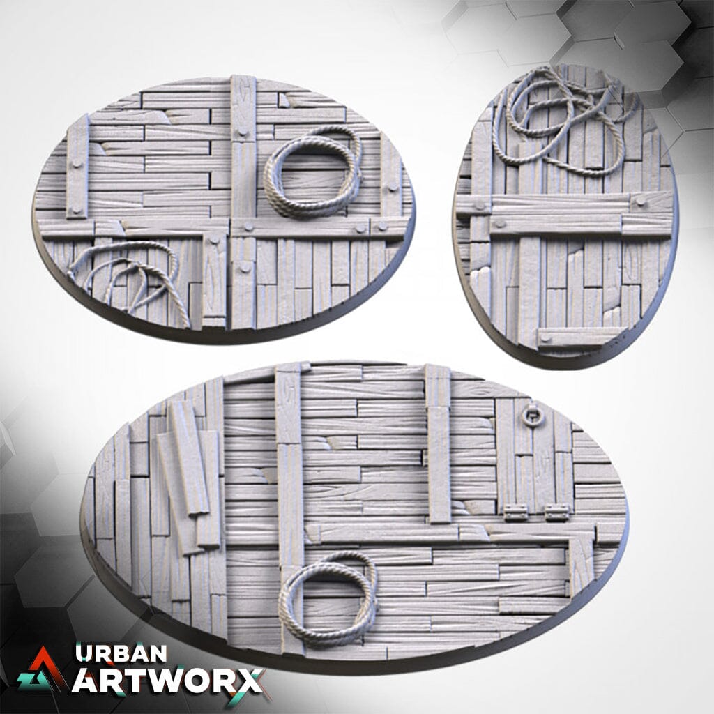 Txarli Factory - Wooden Bases Txarli Factory Oval 105x70mm
