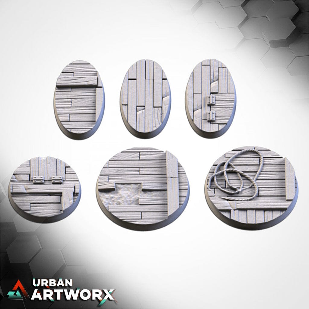 Txarli Factory - Wooden Bases Txarli Factory Oval 60x35mm (3)