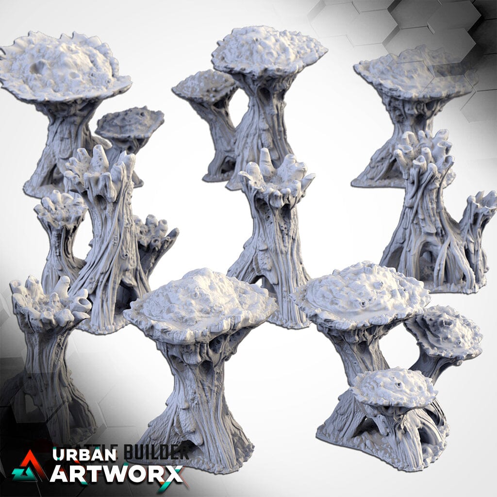 Txarli Factory - Xenos Trees Urban ArtworX Tree Complete Set