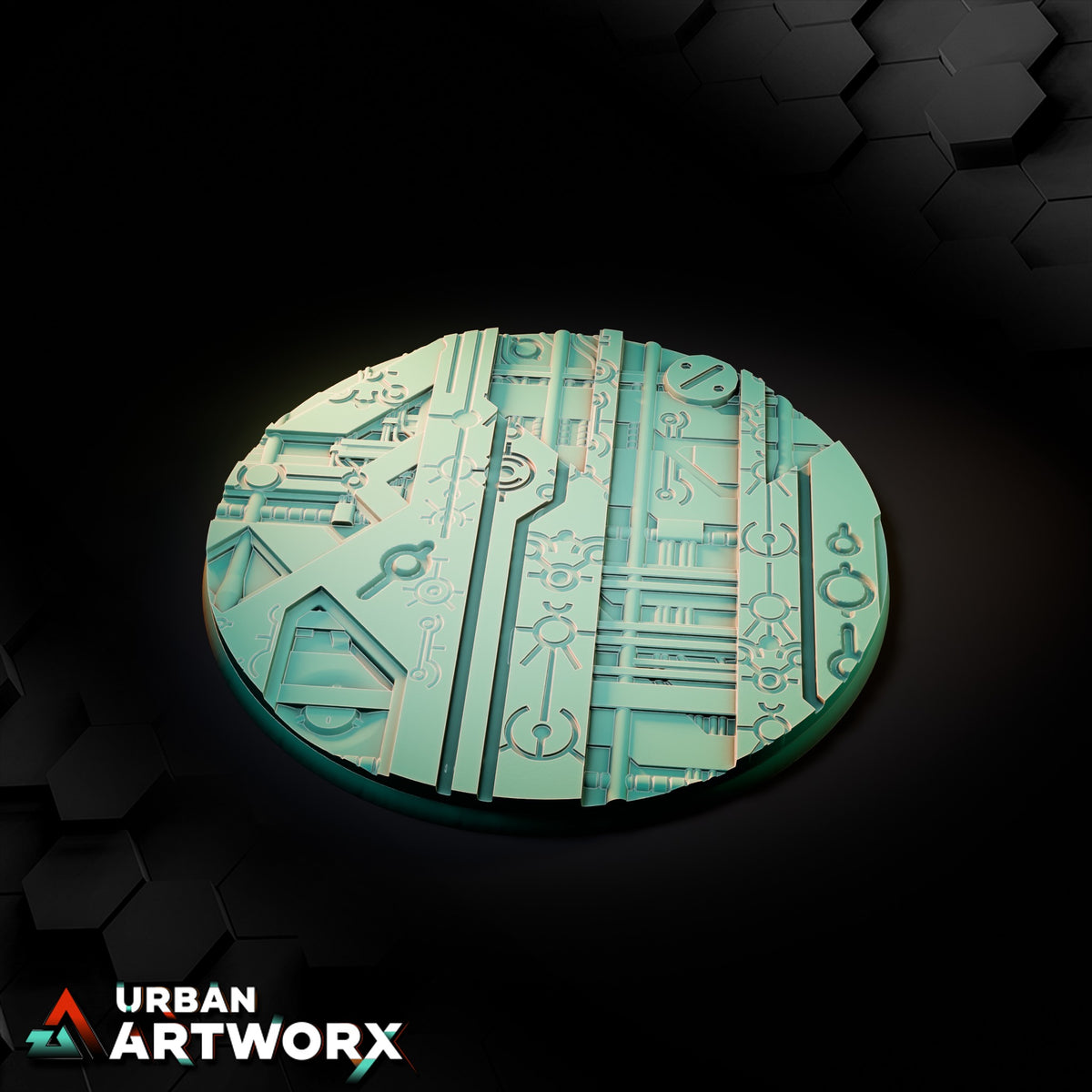 Xeno Technology Bases – Round 130mm