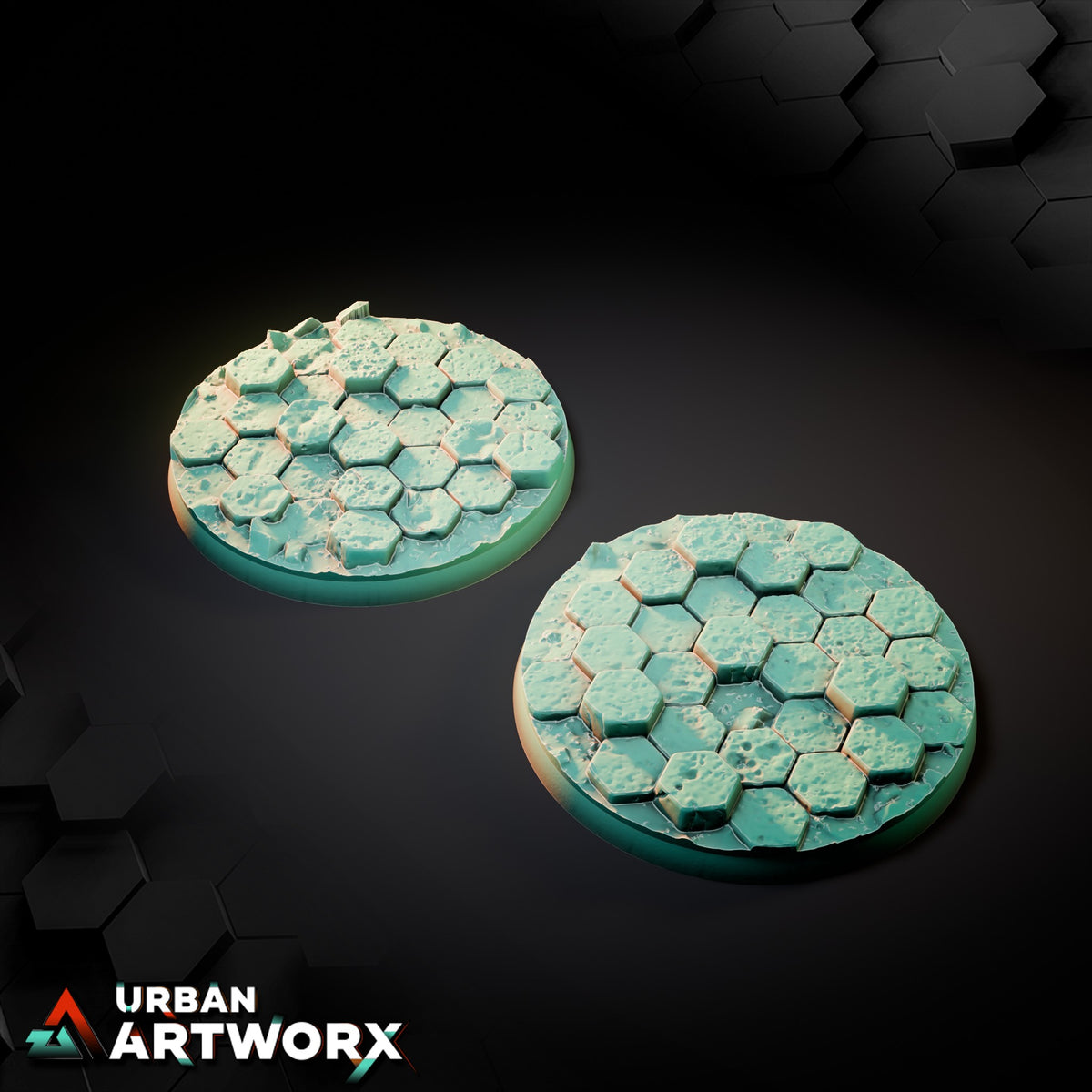 Basaltic Bases – Round 60mm (2)
