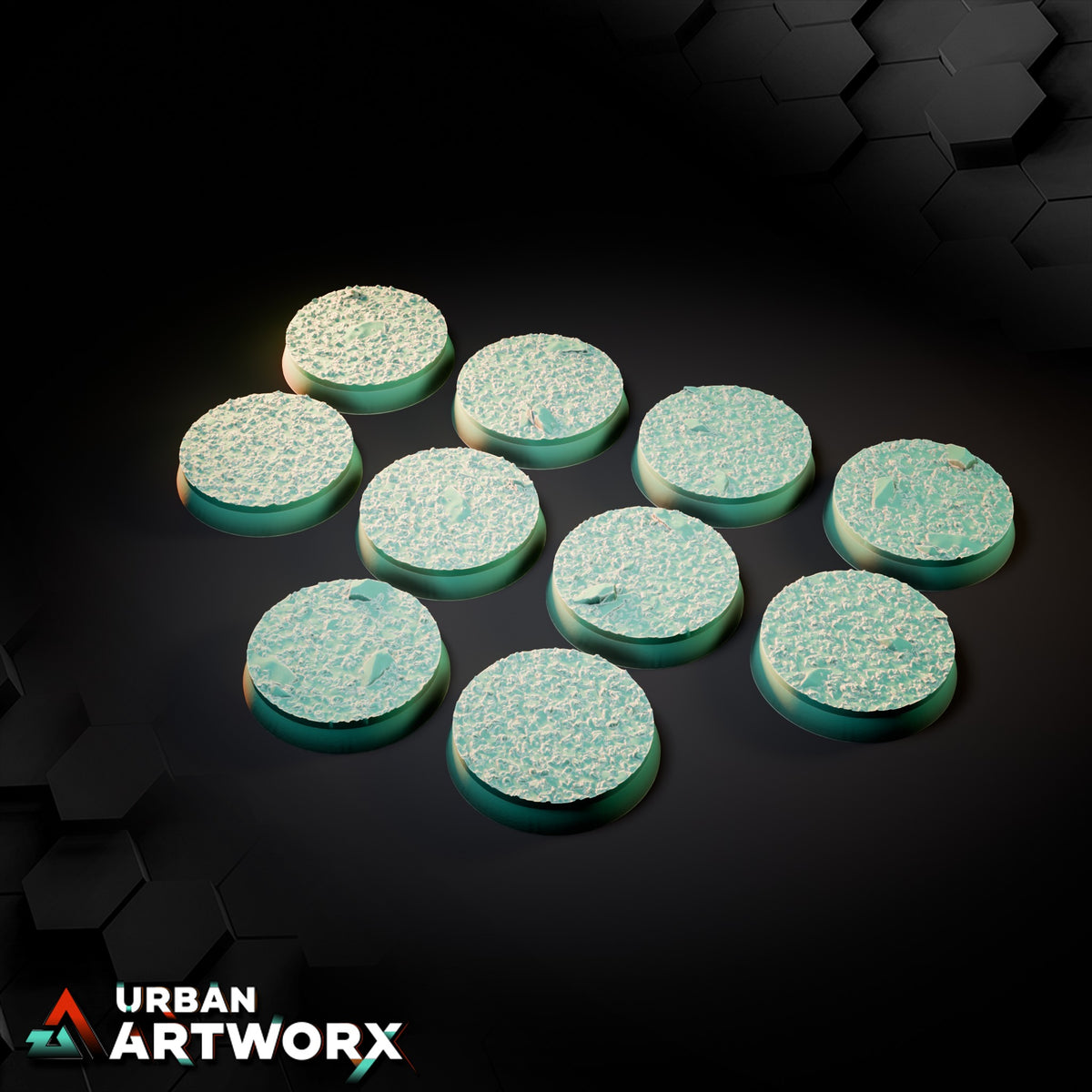 Basic Medium Bases – Round 25mm (10)