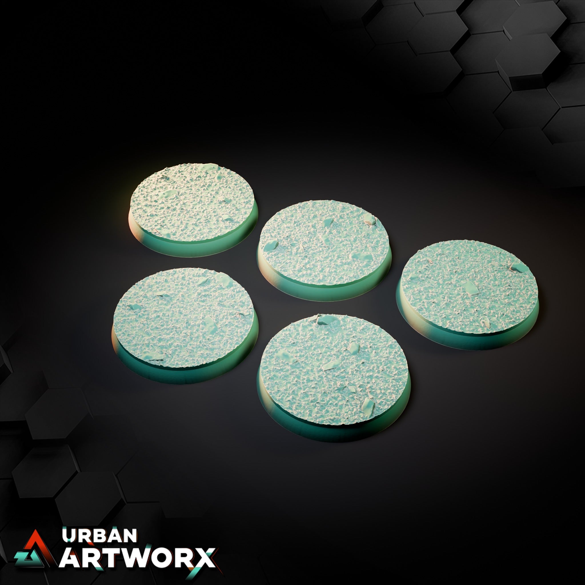 Basic Medium Bases – Round 40mm (5)