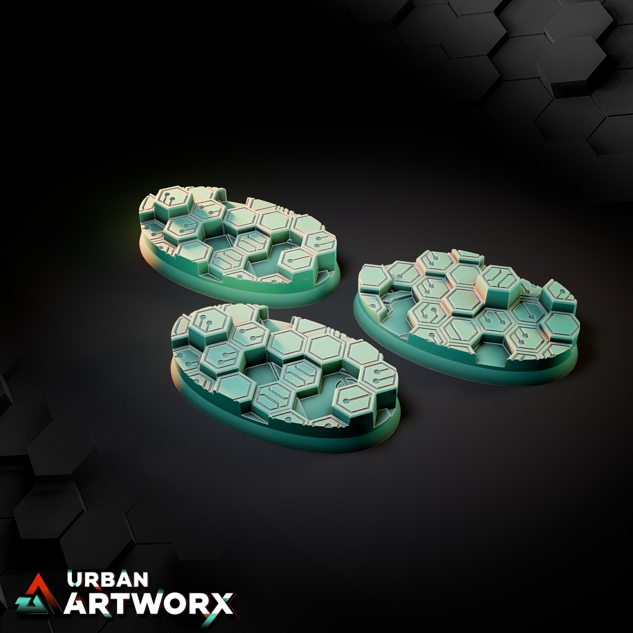 Cyberhex Bases – Oval 60x35mm (3)