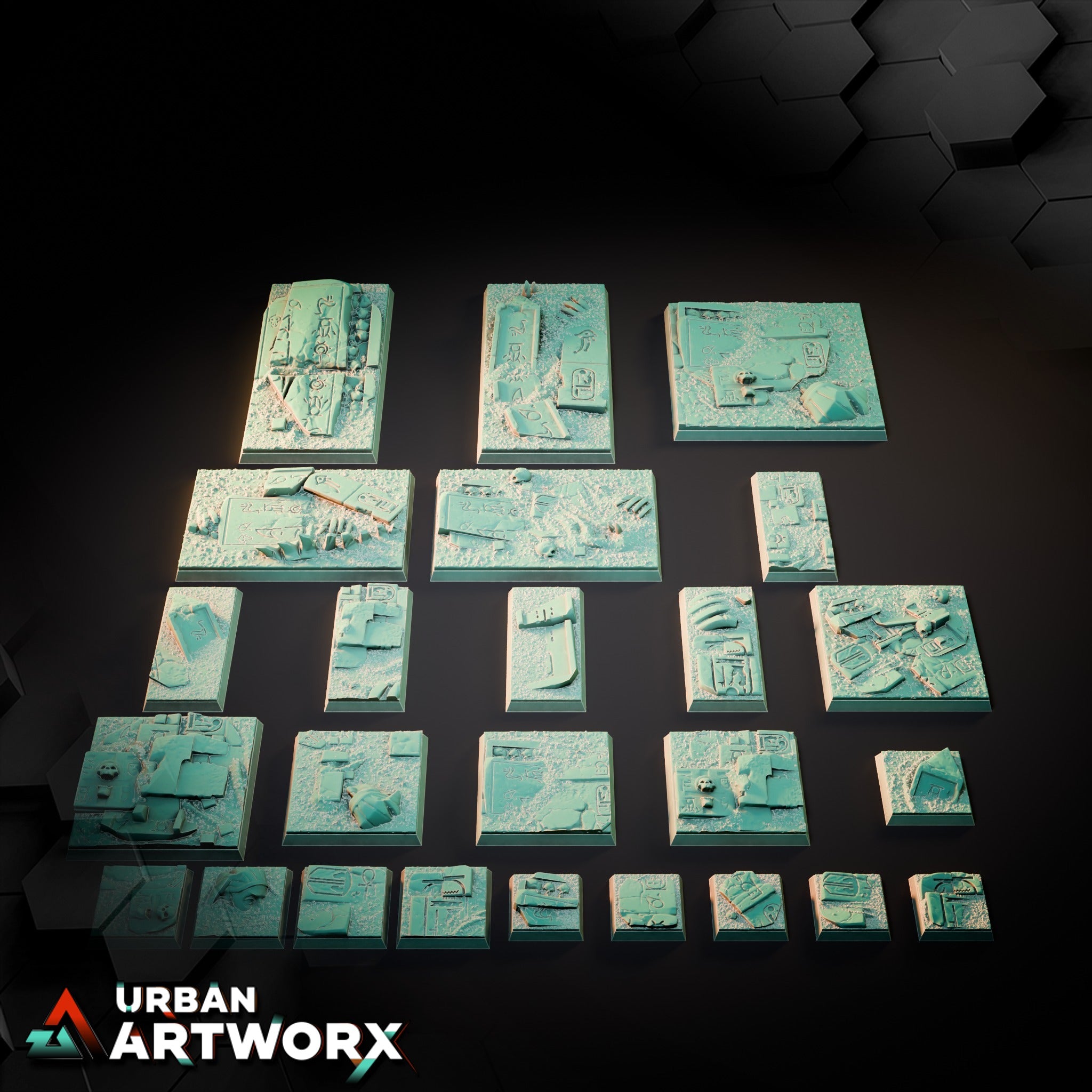 Egyptian Square Bases – Übersicht
