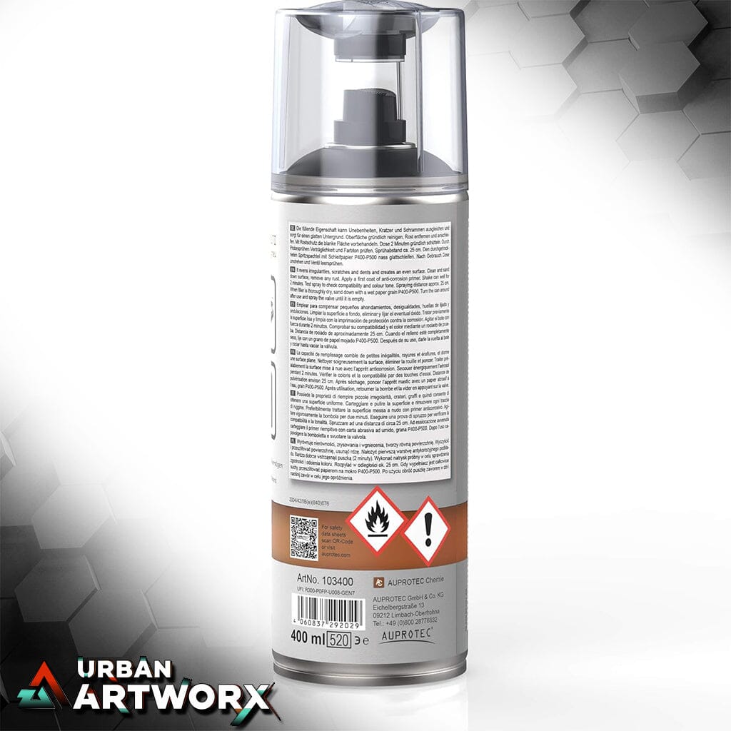 Filler Spray - Haftgrund Füller Grundierung - Primer Spray grau 400ml Urban ArtworX 