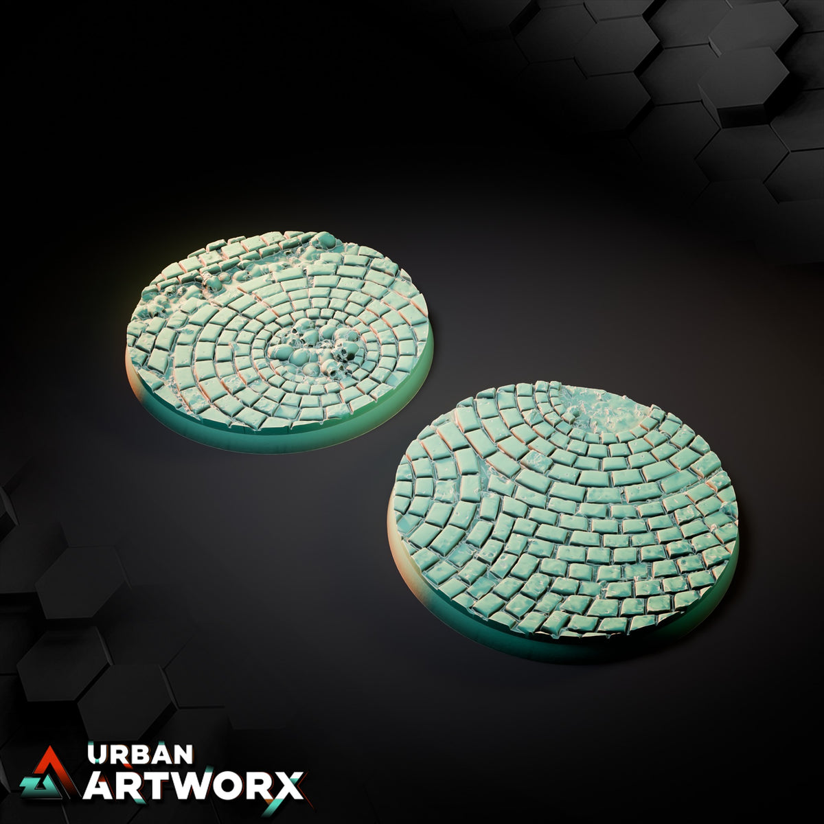 Medieval Road Bases – Round 60mm (2)
