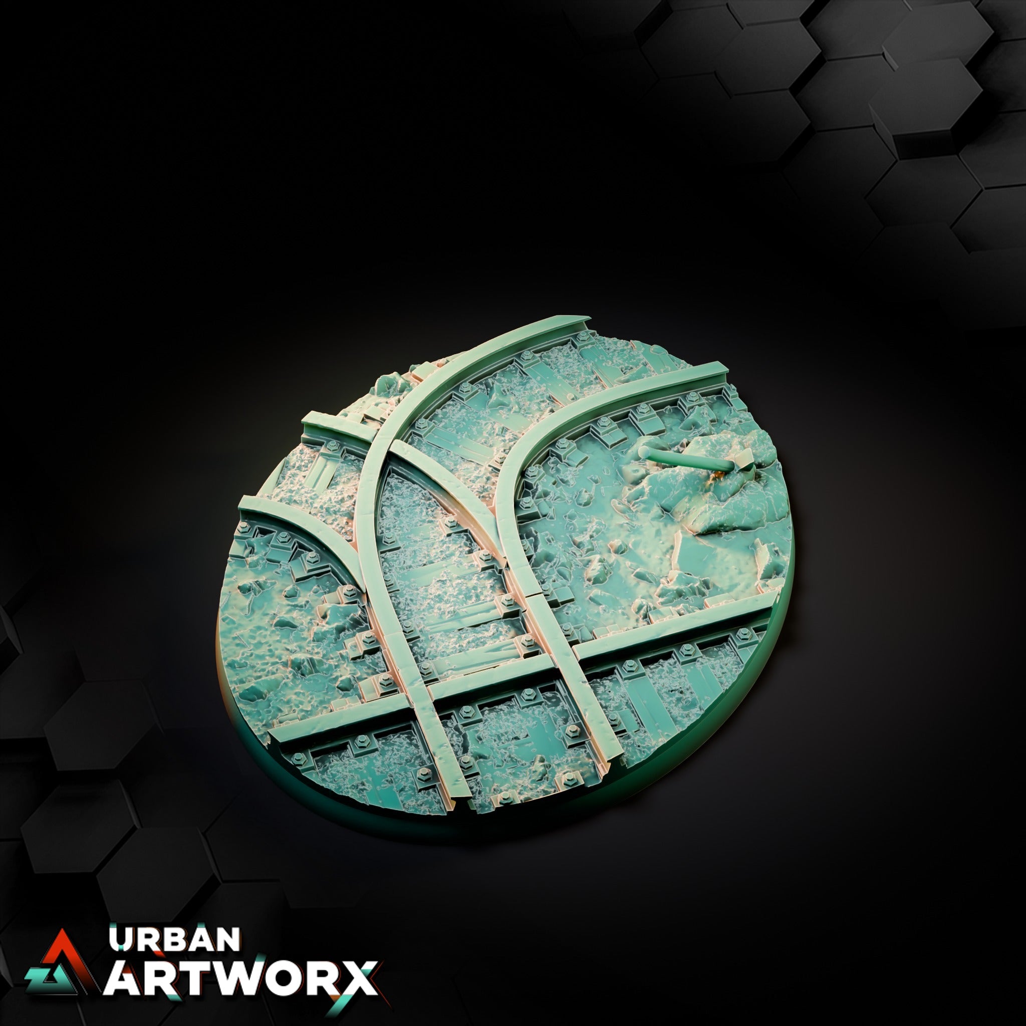 Mines Bases – Oval 120x92mm