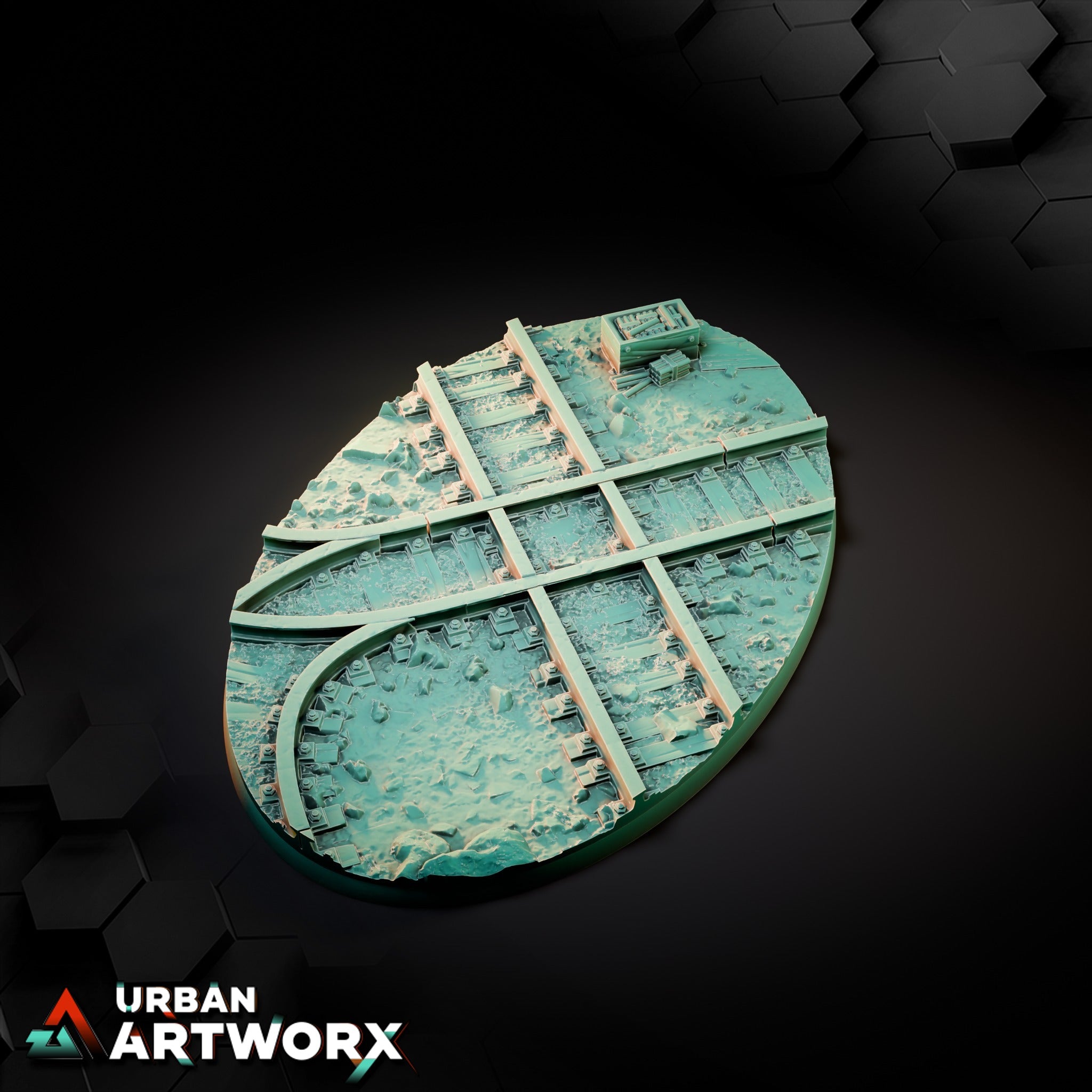 Mines Bases – Oval 170x105mm