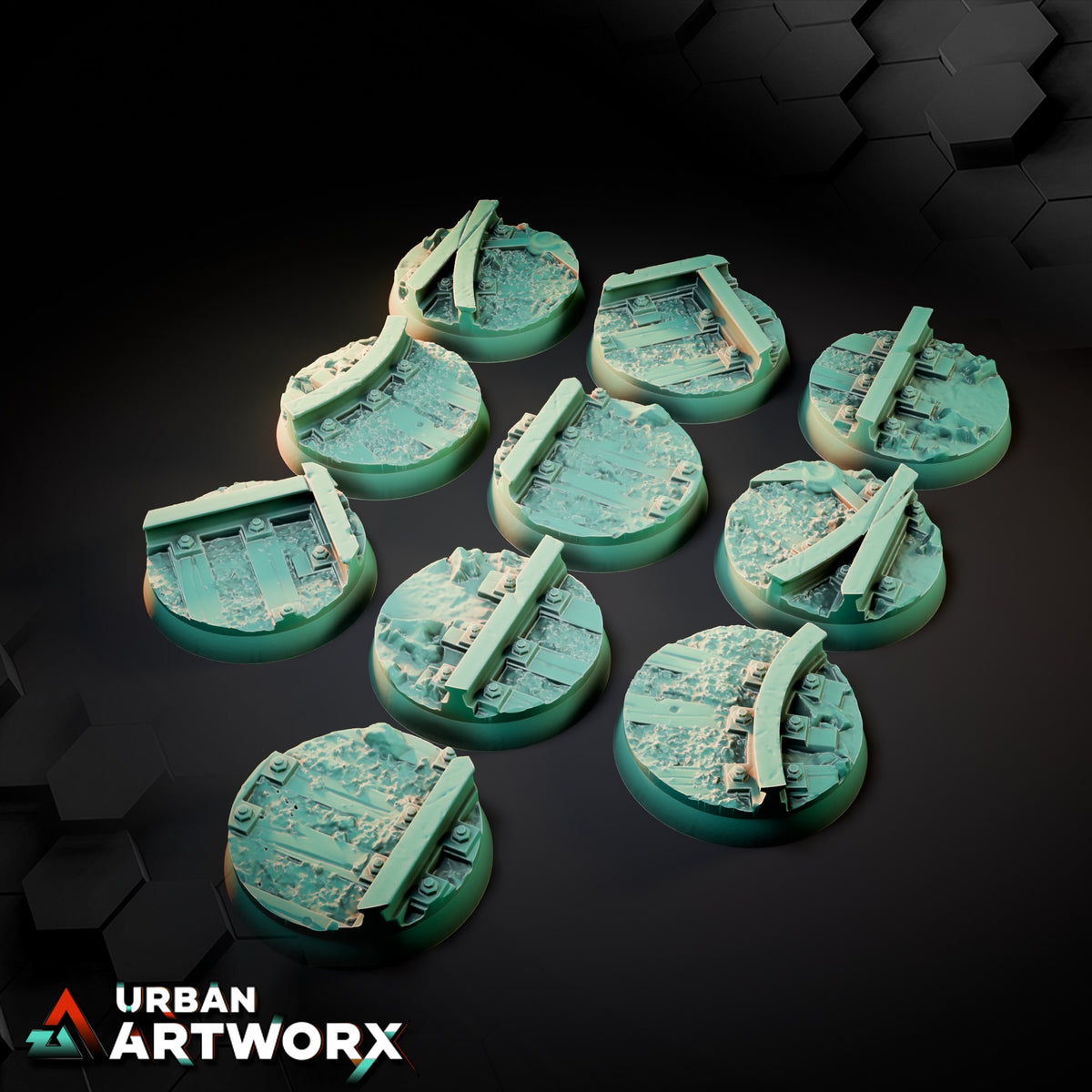 Mines Bases – Round 32mm (10)