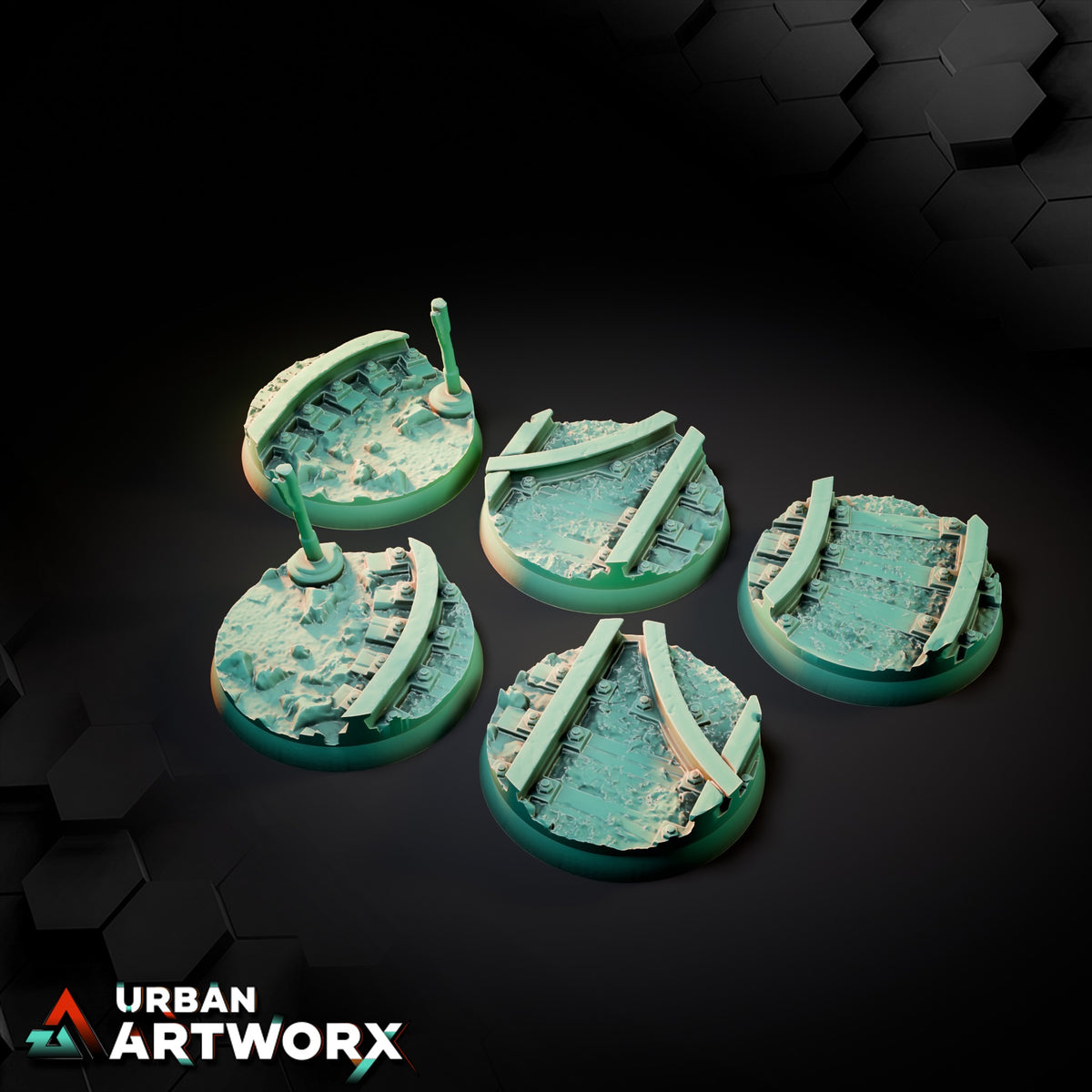 Mines Bases – Round 40mm (5)