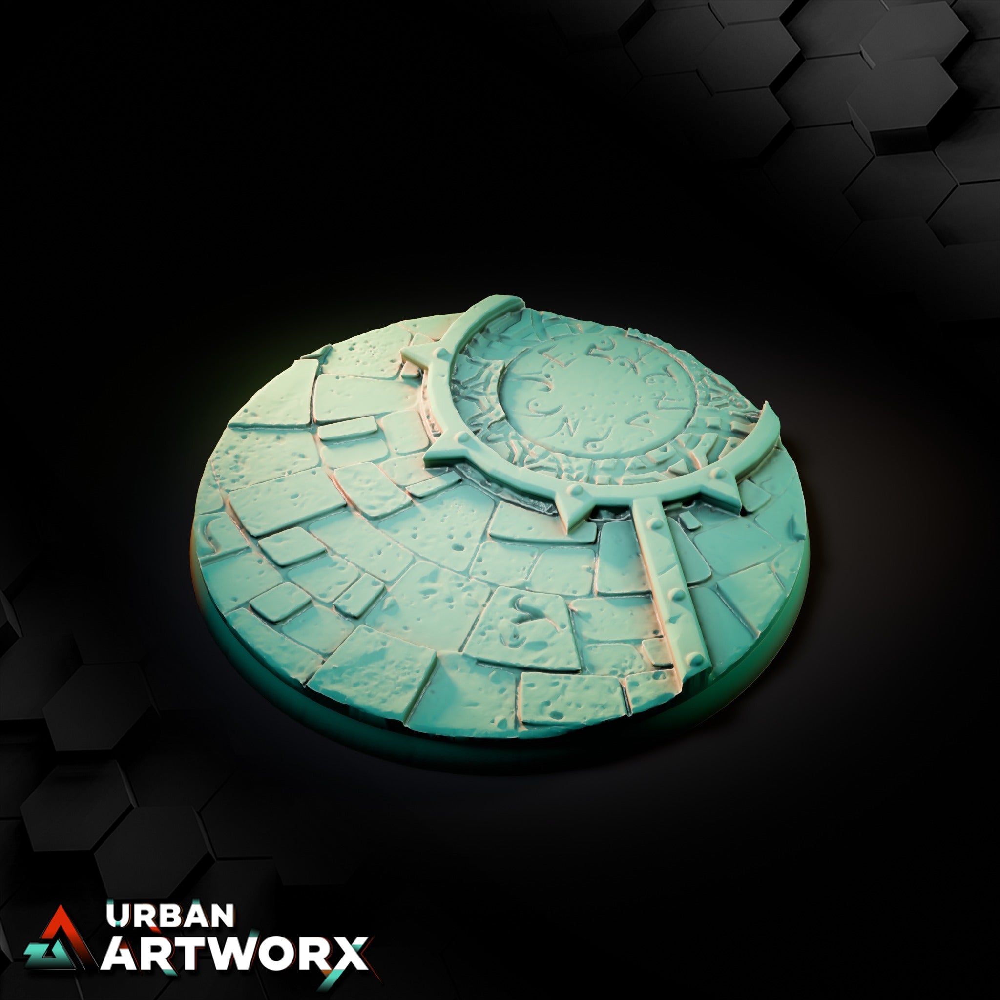 Sacred Temples Bases – Round 80mm