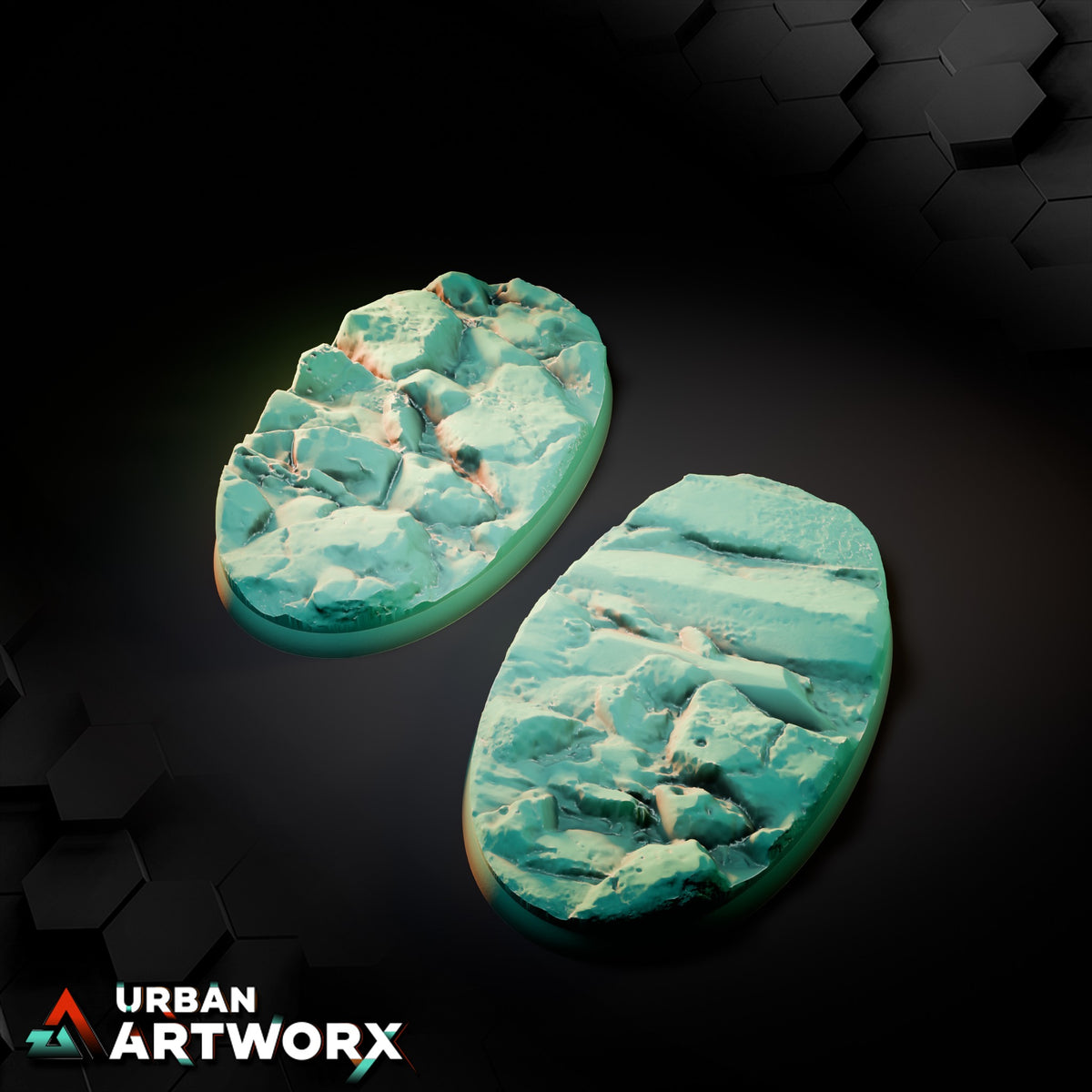 Stony Bases – Oval 90x52mm (2)